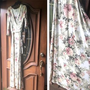 Pink Blush Floral Dress